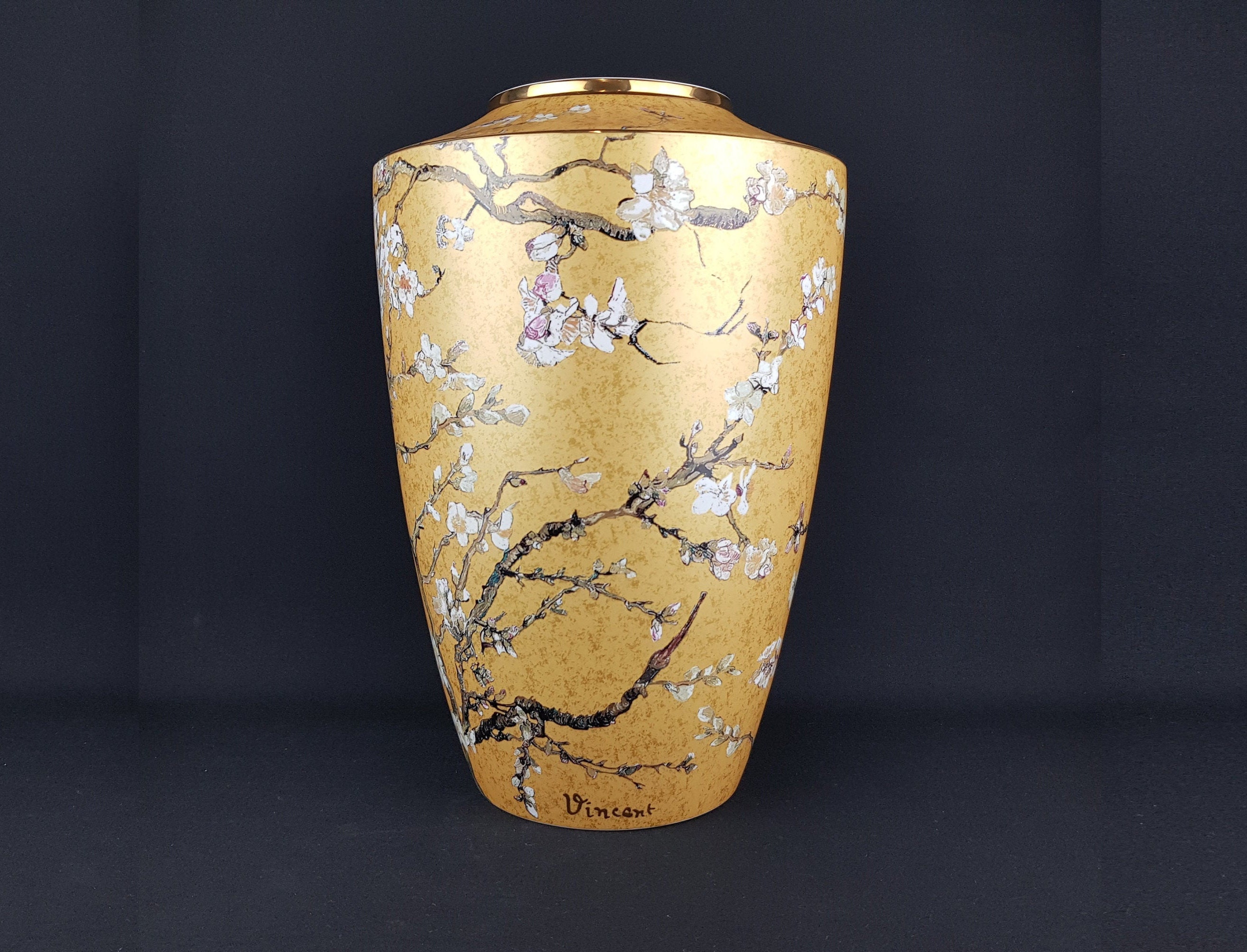 XXL Vintage GOEBEL Porzellan \u0026 Keramik Vincent van Gogh L - Etsy Nederland