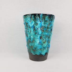 Vintage LE CYCLOPE POTTERY d'Annecy Keramik Vallauris Ceramique Vas 1960-talet 1970-talet Frankrike