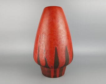Vintage CERAMANO Vase with STROMBOLI decor 120 by Hanns Welling West German Pottery 1959s