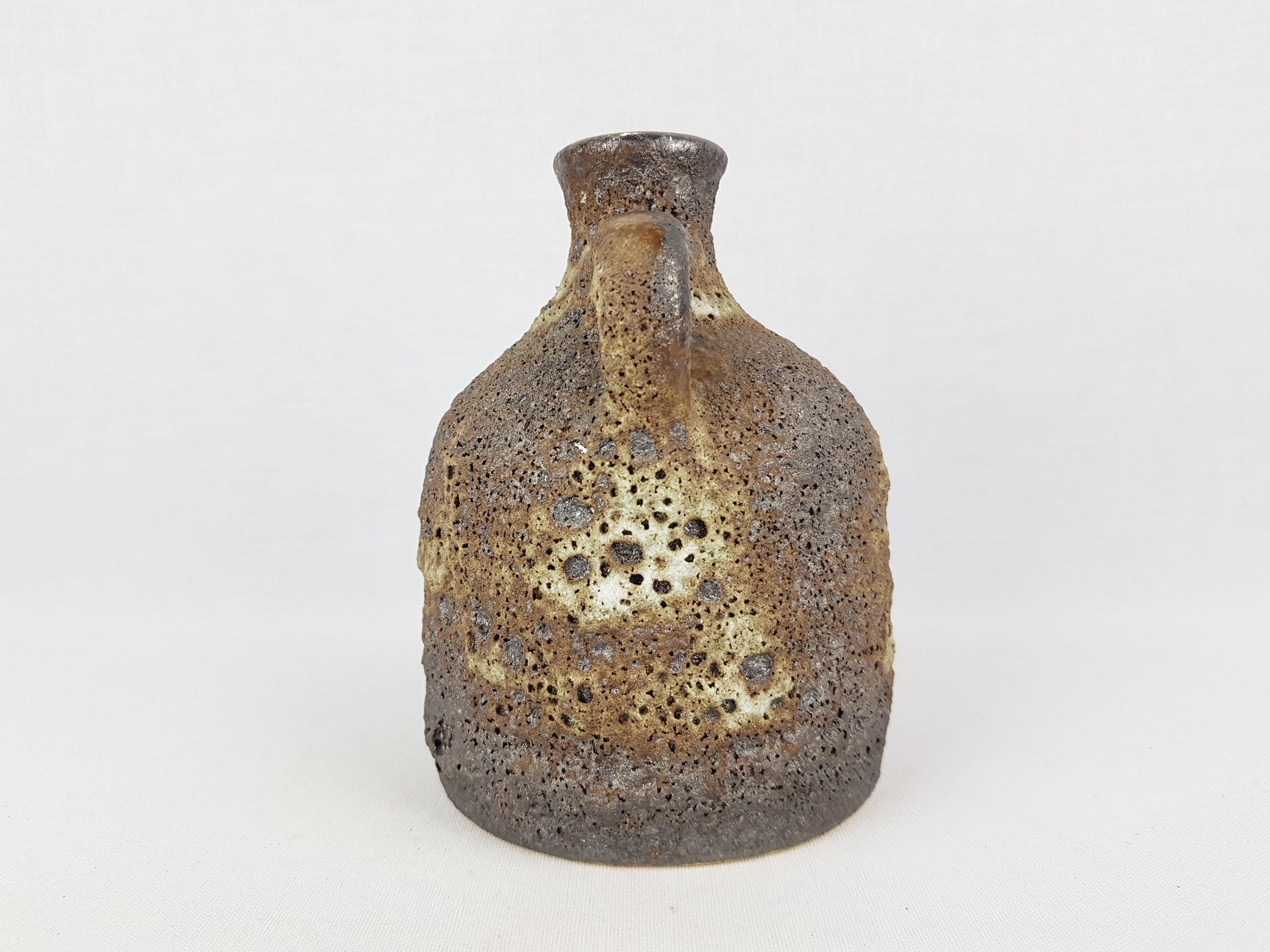 o*s様 Jopeko 615-15 fat lava ファットラバ　ミッドセン Vintage JOPEKO KERAMIK Handled Fat Lava Vase With Paris