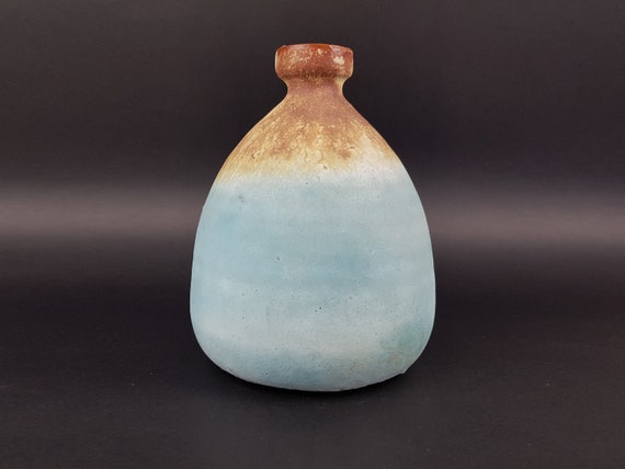 ヴィンテージ ELMER KUBICEK スタジオアート陶器 スタイリッシュな花瓶