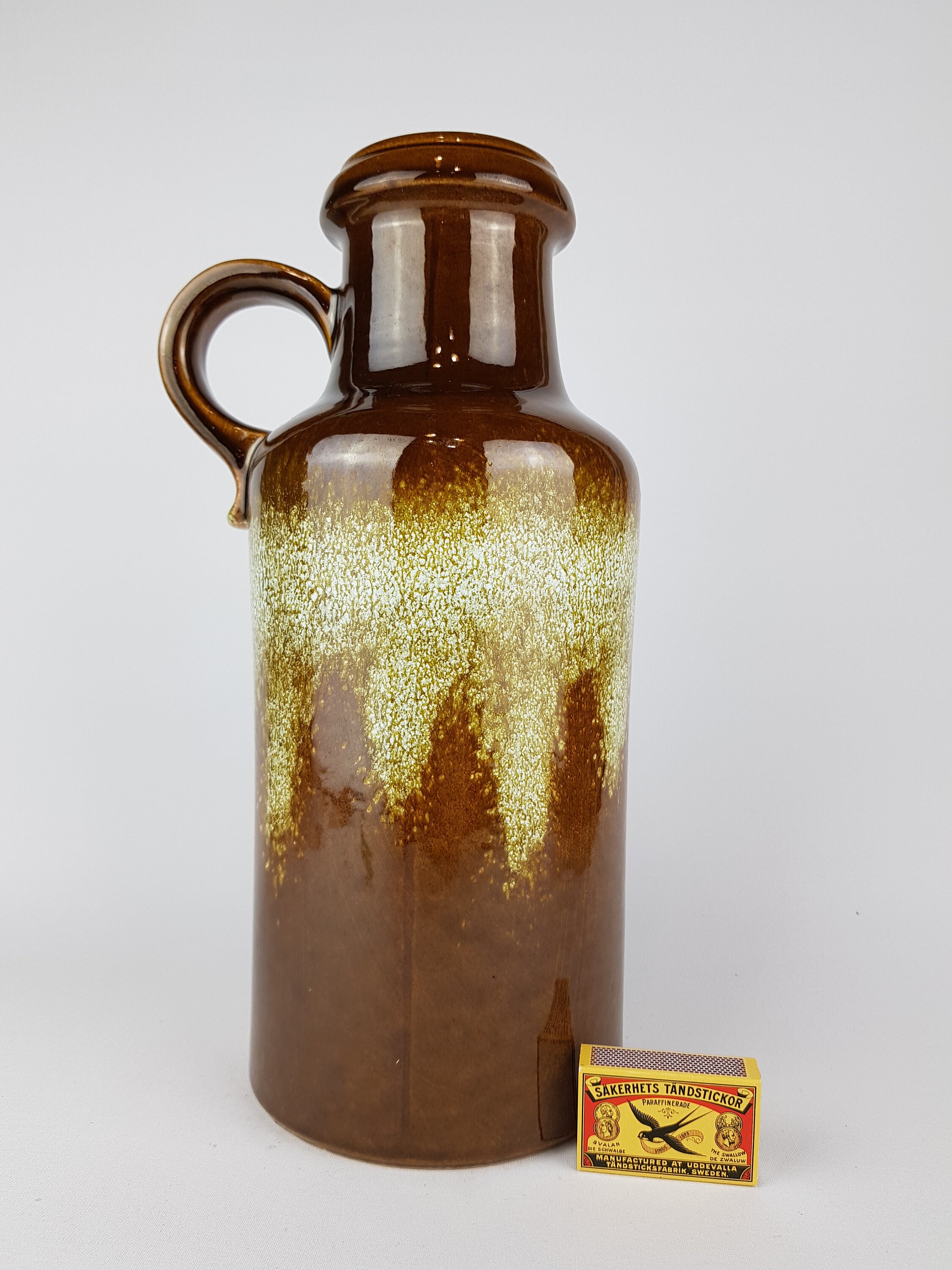 scheurich lora 407-35 fat lava ファットラバ Rare West German Fat Lava Vase Scheurich 407-35 Retro Design