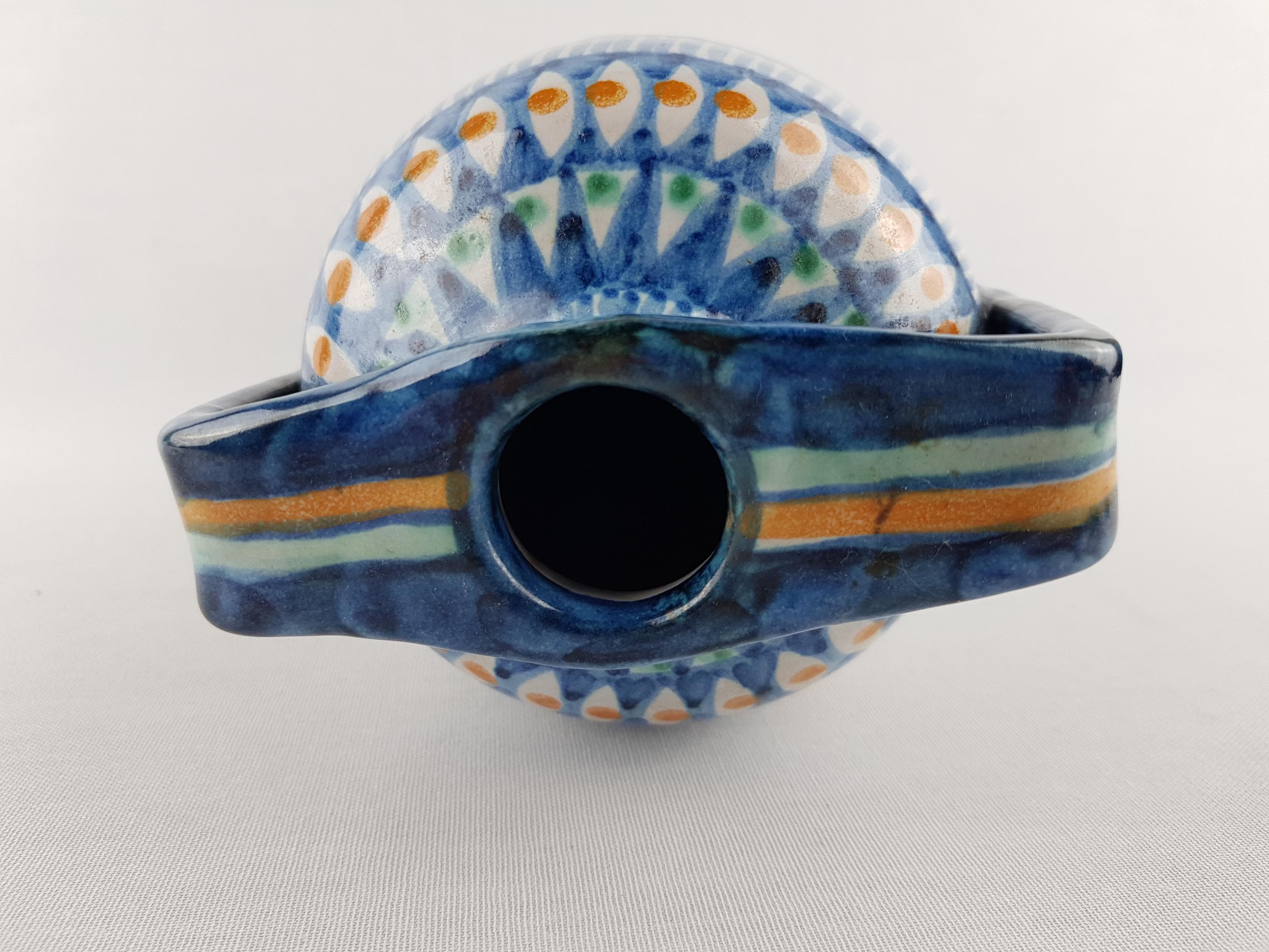 Vintage VINCENZO PINTO for VIETRI Double Handled Handpainted