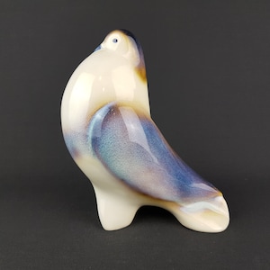 Vintage GOEBEL PORZELLAN Design Dove by Ljubisa Misic West German Pottery 1984
