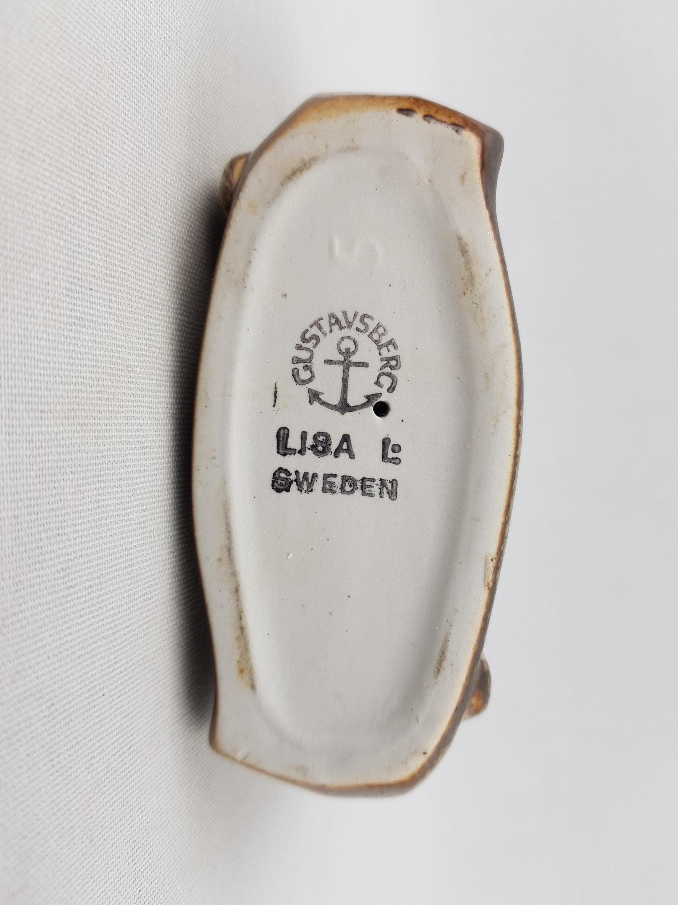 Vintage SEA LION Sjölejon by Lisa Larson From the Noaks Ark Serie