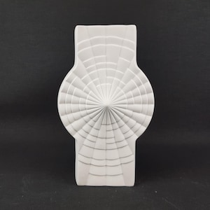 Vintage WINTERLING Porcelain Op Art Vase Schwarzenbach Bavaria Germany 1970s