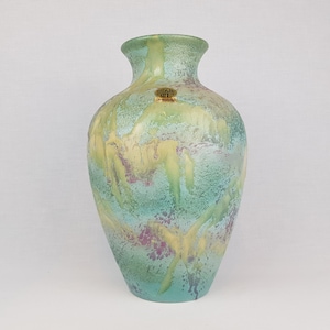 greentomato　Ruscha art  ヴィンテージ花瓶 Vintage Flower Vase Ruscha Art, With Handle, Vintage Vase