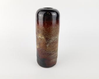 Vintage West German Fat Lava Vase, Possibly Made by Kubicek. Model