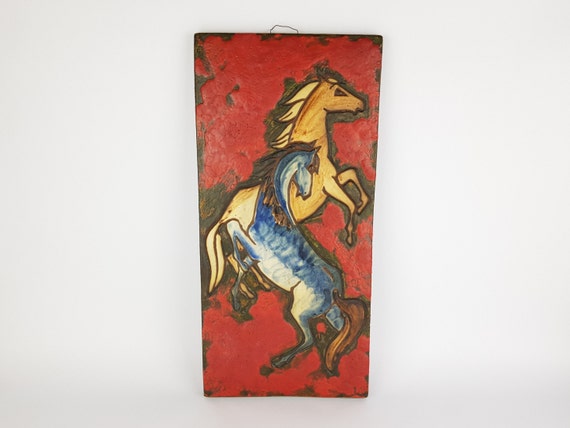 美術品・アンティーク・コレクション Vintage Ruscha Fat Lava Wall Plate
