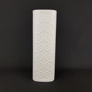 Vintage ALBOTH & KAISER (ALKA) Porzellan Porcelain Vase with Relief pattern West German Pottery Bavaria