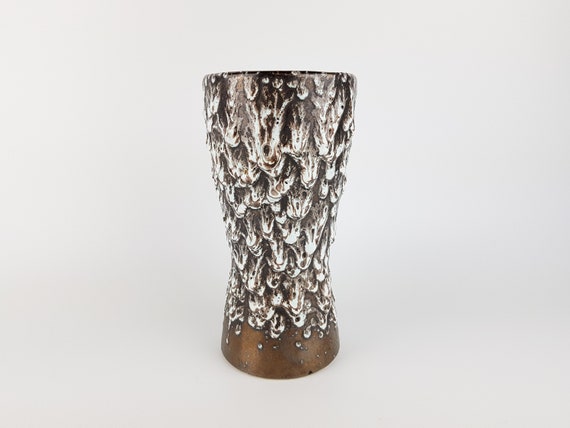 Vintage SCHEURICH KERAMIK Fat Lava Vase Foreign Serie 244/22 West