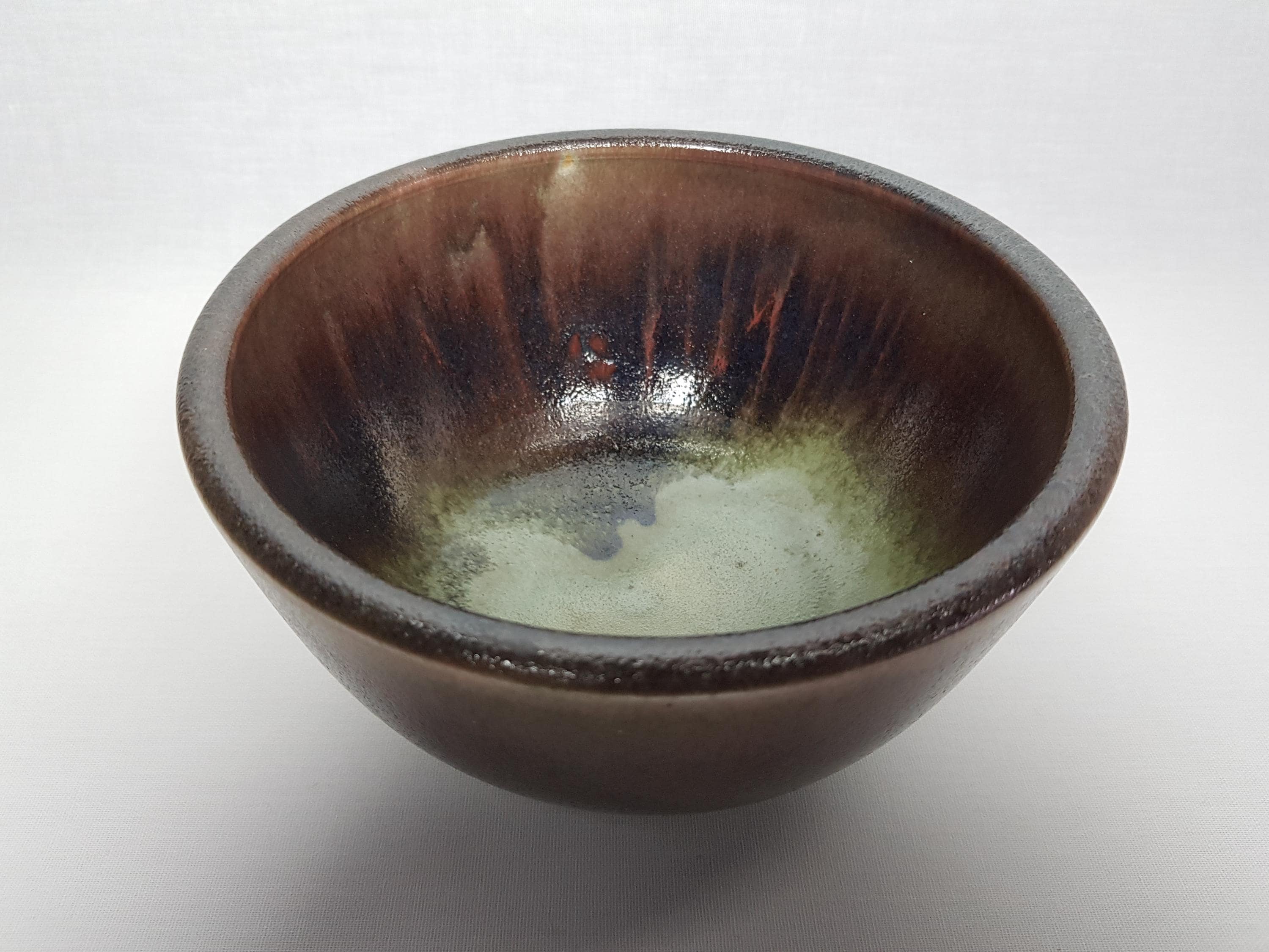 Vintage Studio Art Pottery Bowl - Signed 