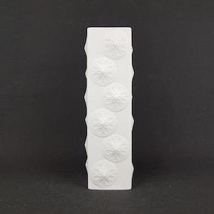 Vintage SCHERZER PORZELLAN  by Werner Uhl Vase Op Art Decor 499-01 West Germany 1970s