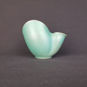 Vintage VAN DAALEN KERAMIK  Mint Green Vase 39/3 West German Pottery 1960s/1970s