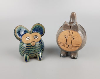 MAPPON REED ゆりえ　ロレー5本セット　ネコポス Vintage GHOST MOUSE Spökmus by Lisa Larson From the Menageri Serie