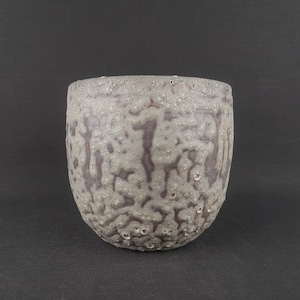 Vintage MOBACH KERAMIEK Utrecht Brown Planter Dutch Pottery 1960s 1970s