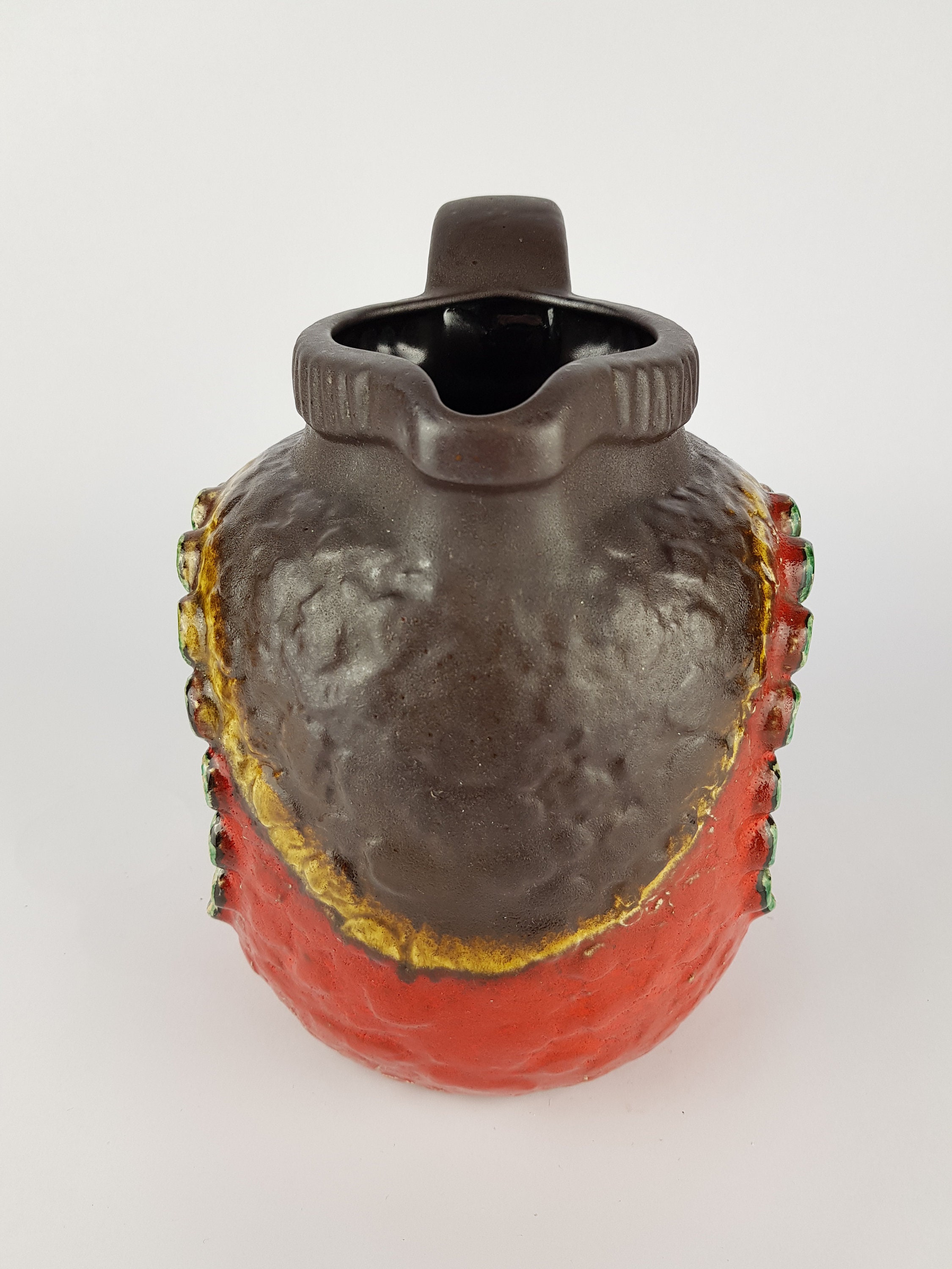 ヴィンテージ マルチカラー DÜMLER & BREIDEN Fat Lava Vase 53/21