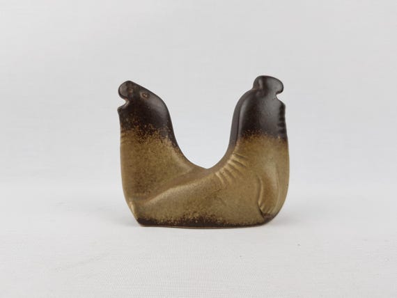 置物 Lisa Larson / Sjolejon / Gustavsberg ヴィンテージ SEA LION Sjölejon by Lisa Larson グスタフスベリ