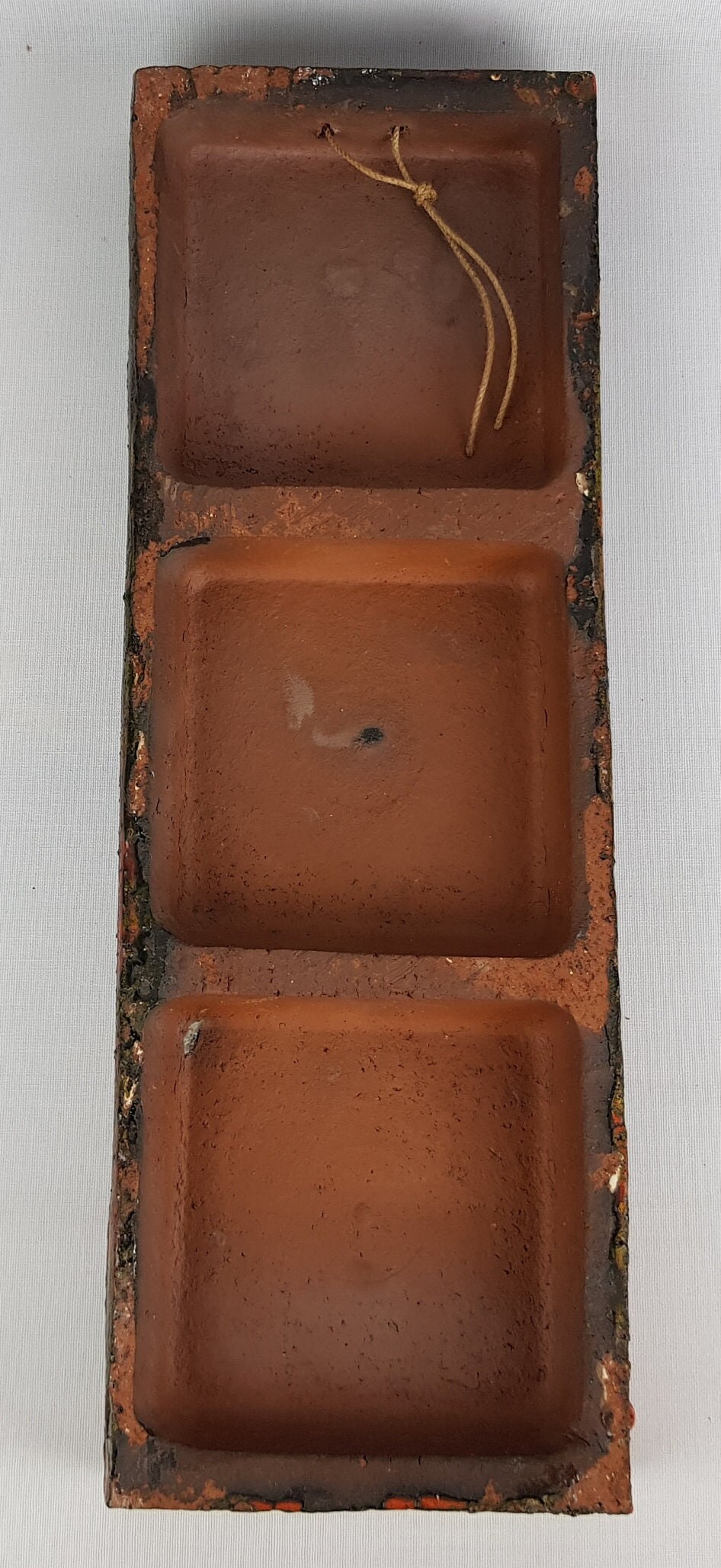 工芸品 Vintage Ruscha Fat Lava Wall Plate Vintage West German Fat Lava Wall Plaque Made by Ruscha