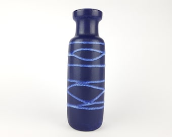 美しい西ドイツ製 Scheurich 275-20 花瓶 ヴィンテージ陶器 1970年代