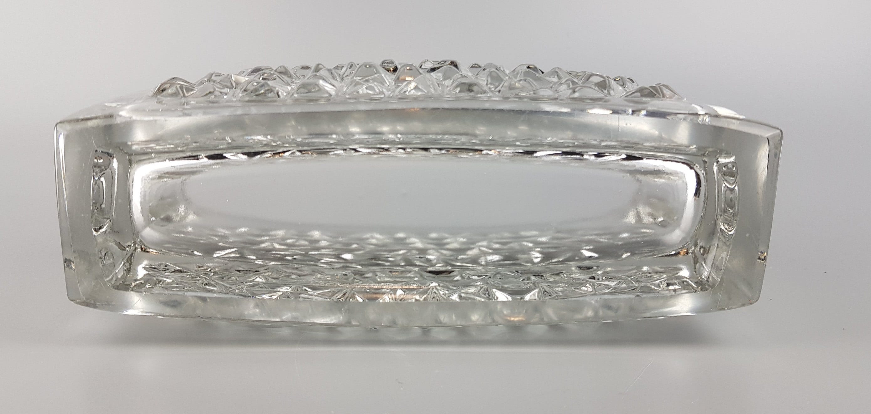 ヴィンテージ RUDOLFOVA GLASS Works チェコ SKLO 花瓶