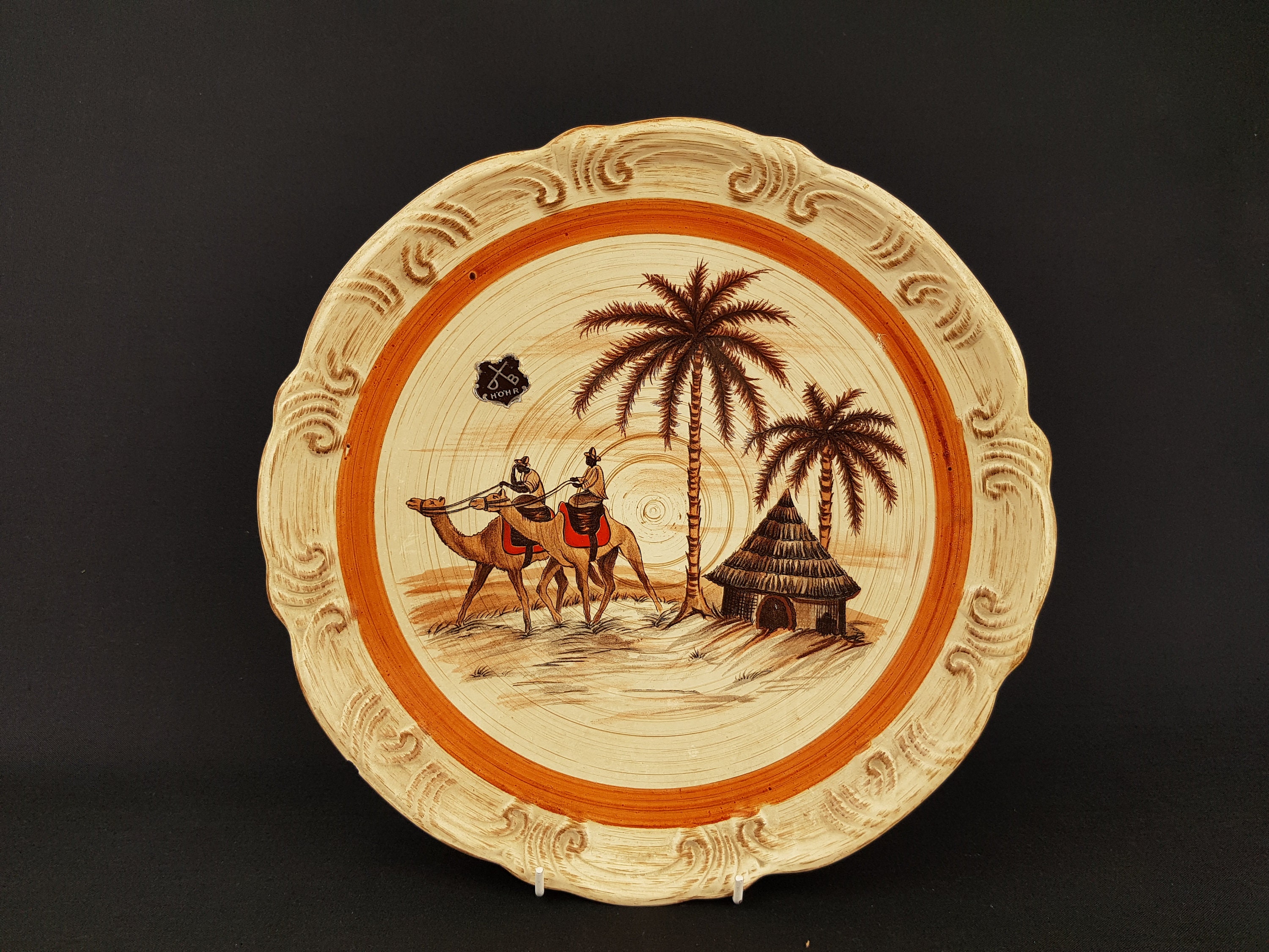 Vintage DÜMLER & BREIDEN Bowl 987/29 With Oase Decor West