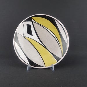 Vintage KROSSELBACH Bowl 131/3 by Clare Zange | West German Pottery 1950s | Mid-Century Modern Abstract Design
