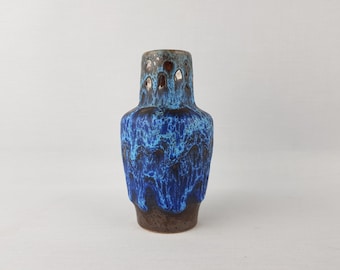 Vintage 1960s White STEULER KERAMIK Fat Lava Vase 140/20