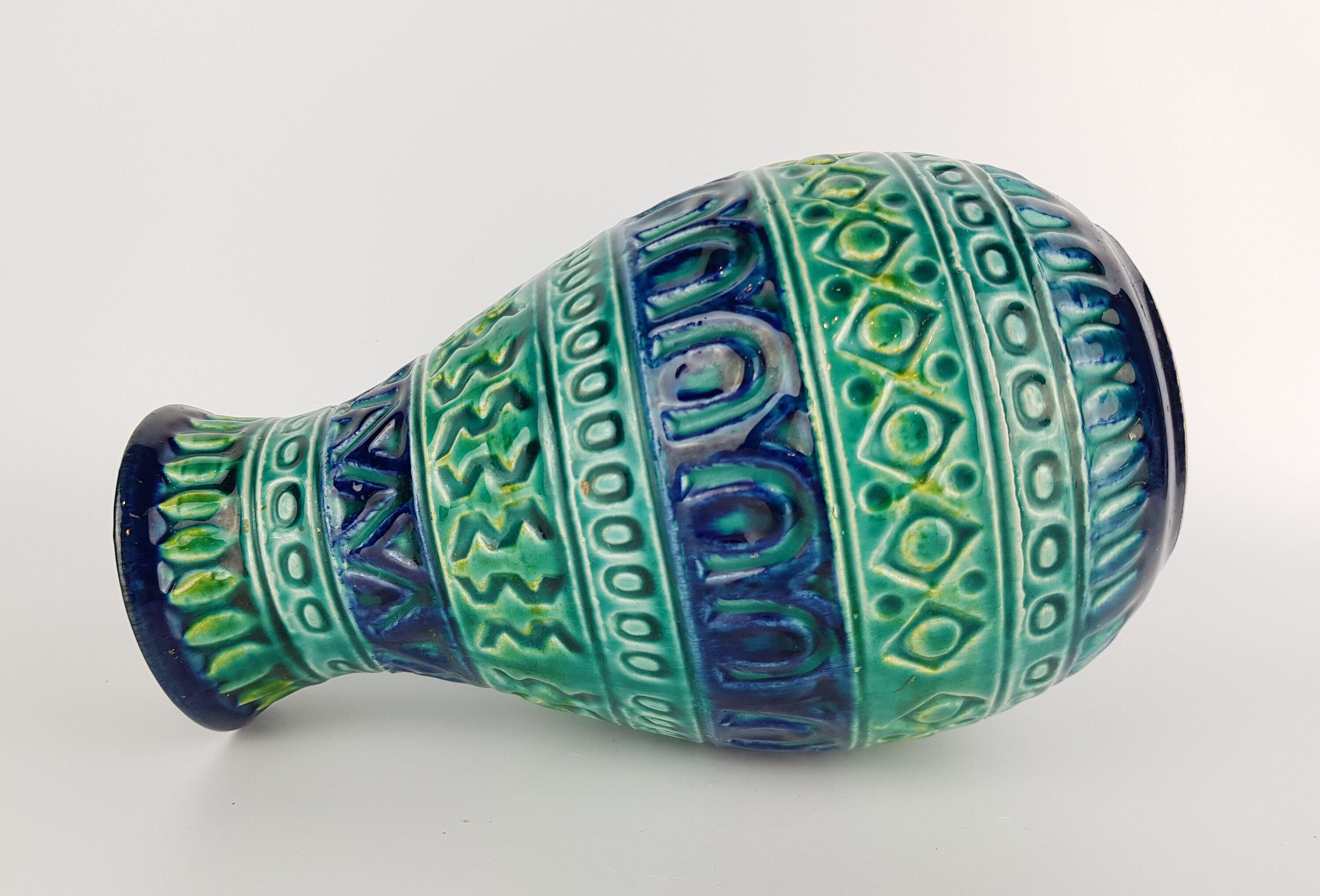 工芸品 Vintage Bay Keramik West German Vase Vintage West German Vase from Bay Keramik | Chairish