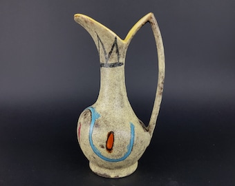 花瓶　陶器 飯沼耕市 / 色彩碧釉 一輪挿し / shiki01_ichi02 / 口径約 φ1.9cm