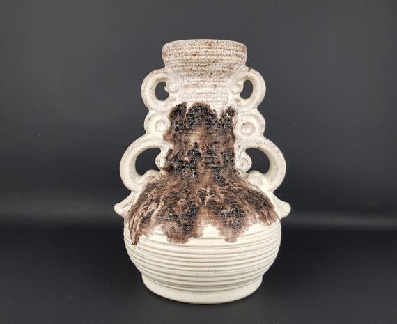 Dümler & Breiden ファットラバ ドイツ ヴィンテージ 花瓶 Fat Lava＆German Art Pottery-ファットラバ-【Dumler