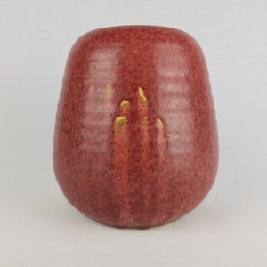 Vintage GUBBELS HELDEN KERAMIEK Dutch Studio Pottery Vase  1970s Mid Century Modern Mobach Style