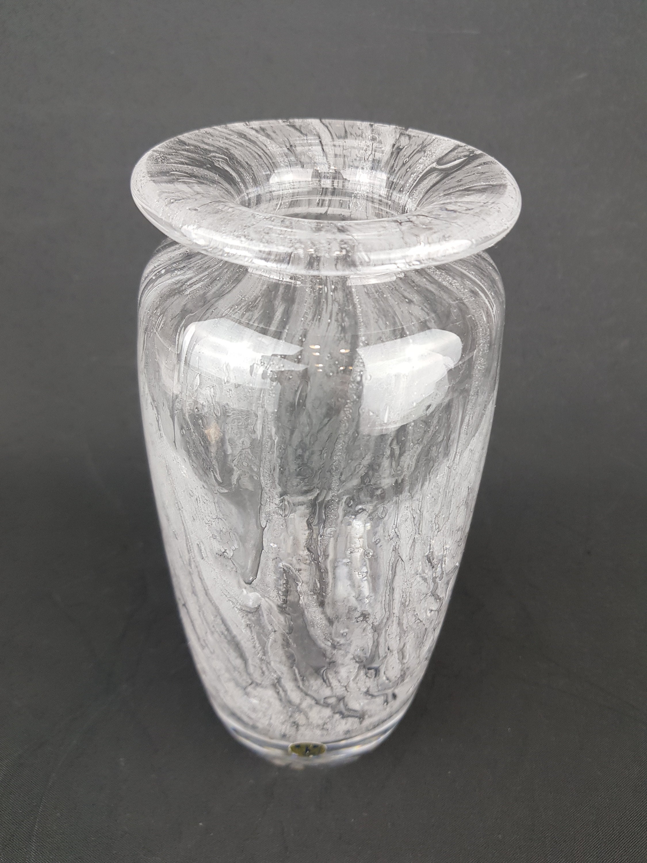 ヴィンテージ 1970 年代 PEILL UND PUTZLER ガラス花瓶 西ドイツ