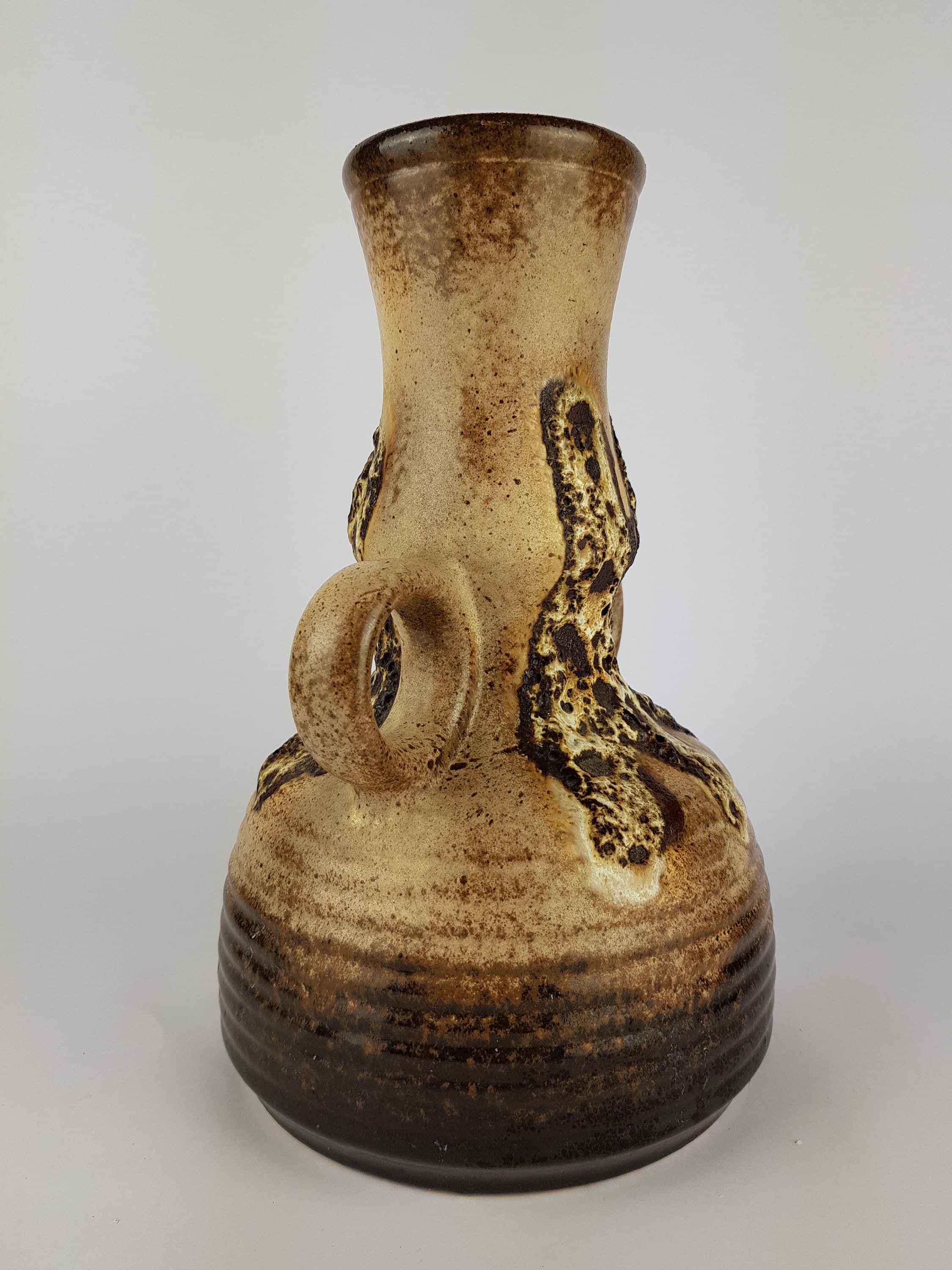 Vintage DUMLER UND BREIDEN Fat Lava Vase 1142/30 West German Vintage DUMLER UND BREIDEN Fat Lava Vase 1142/30 West German