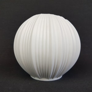 Vintage AK KAISER 3D Relief Ball Vase 0284 by Martin Freyer West German Pottery 1970s