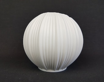Vintage AK KAISER 3D Relief Ball Vase 0284 by Martin Freyer West German Pottery 1970s