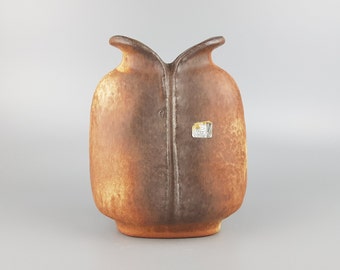 ヴィンテージ CARSTENS ATELIER KERAMIK 魚口花瓶 西ドイツ陶器 1960