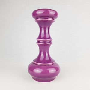Bougeoir vintage STEULER KERAMIK violet par Cari Zalloni 302-25 poterie ouest-allemande des années 1960