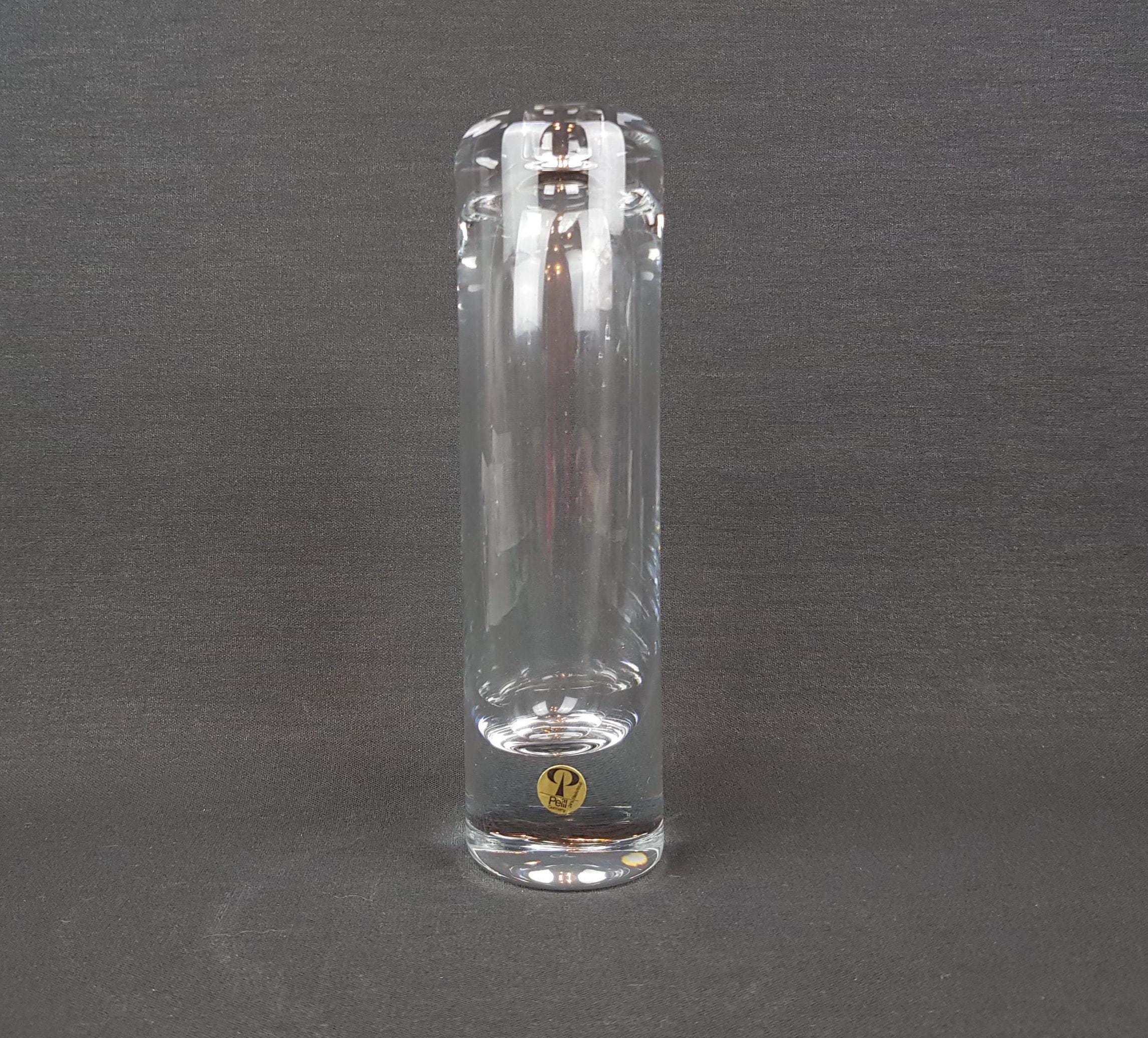 ヴィンテージPeill & Putzler ガラス花瓶 1970年代 インテリア