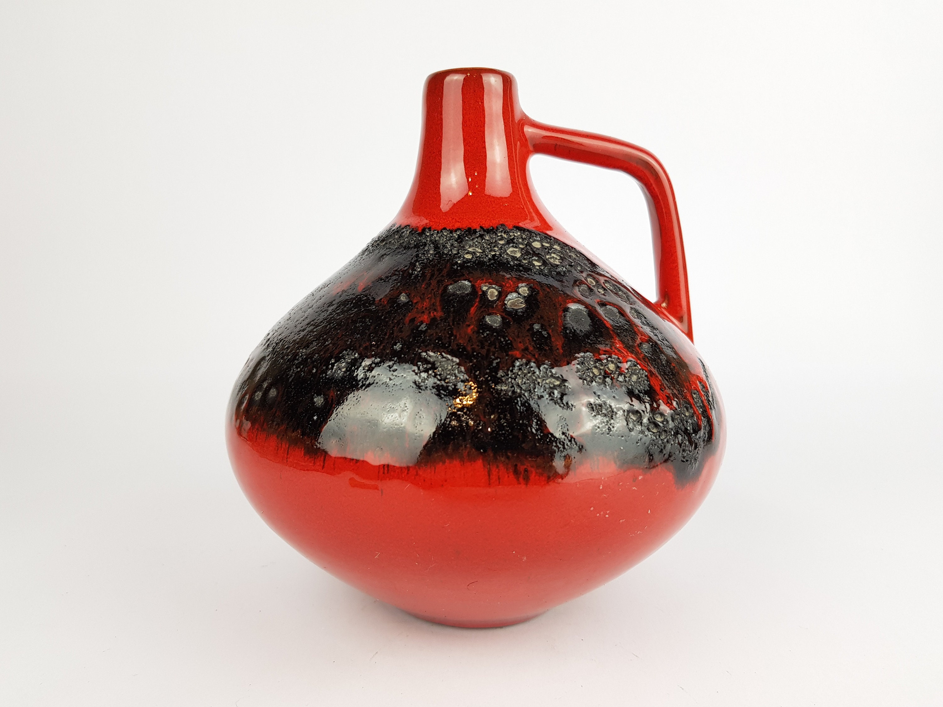 Kreutz Keramik社製  fat lava 花器 W.Germany(西ドイツ)、kreutz keramik社製のFat Lava(ファット