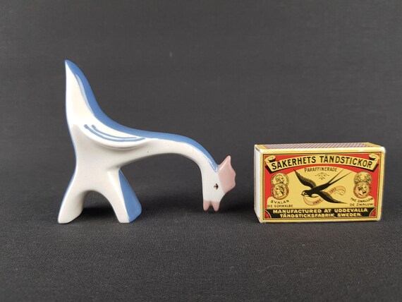 Vintage ROYAL DUX Rooster Figurine by Jaroslav Jezek
