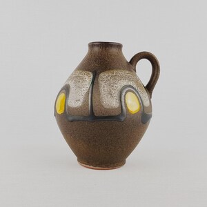 Vintage Carstens Keramik Vase | Model 1522-14 | West German Pottery | Mid-Century Modern | 1960s Fat Lava Era
