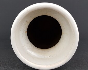 ヴィンテージ SCHEURICH KERAMIK ホワイト花瓶 242 22 西ドイツ陶器