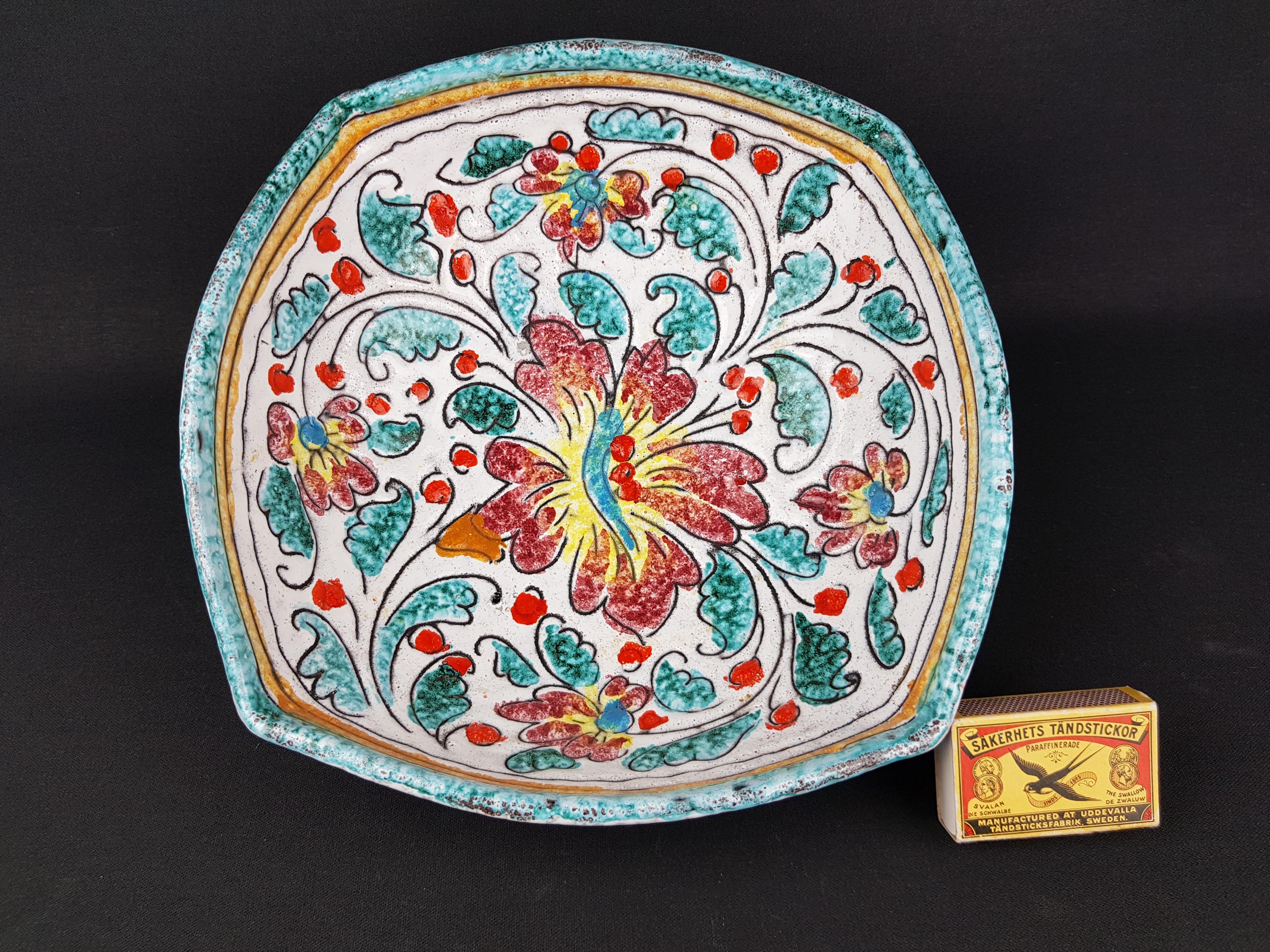 HAYA DECORATED ITALY 陶器 皿 イタリア製 ヴィンテージ il_fullxfull.6234987926_3kqp.jpg