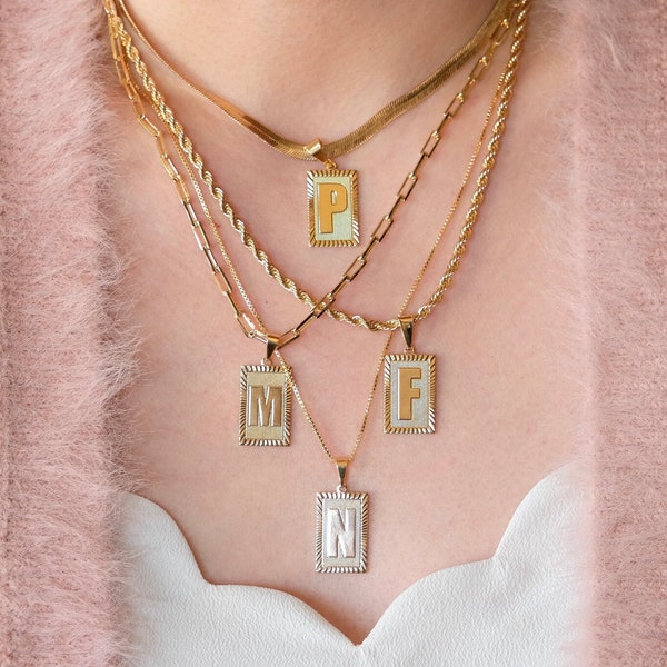 Gold Filled Necklace Etsy