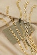 Gold Link Chain Bracelets, Stack Bracelets, 18k Gold Filled Bracelets, Gold Chunky Bracelets Chain 