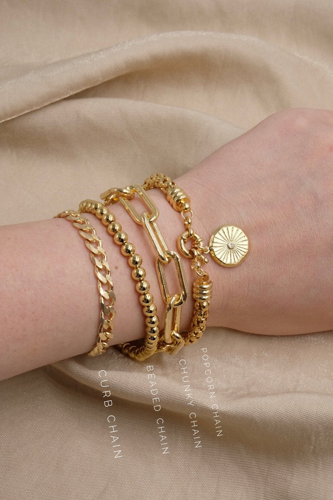 Timeless Chunky Chain Bracelet – Charlotte Bonde Sthlm