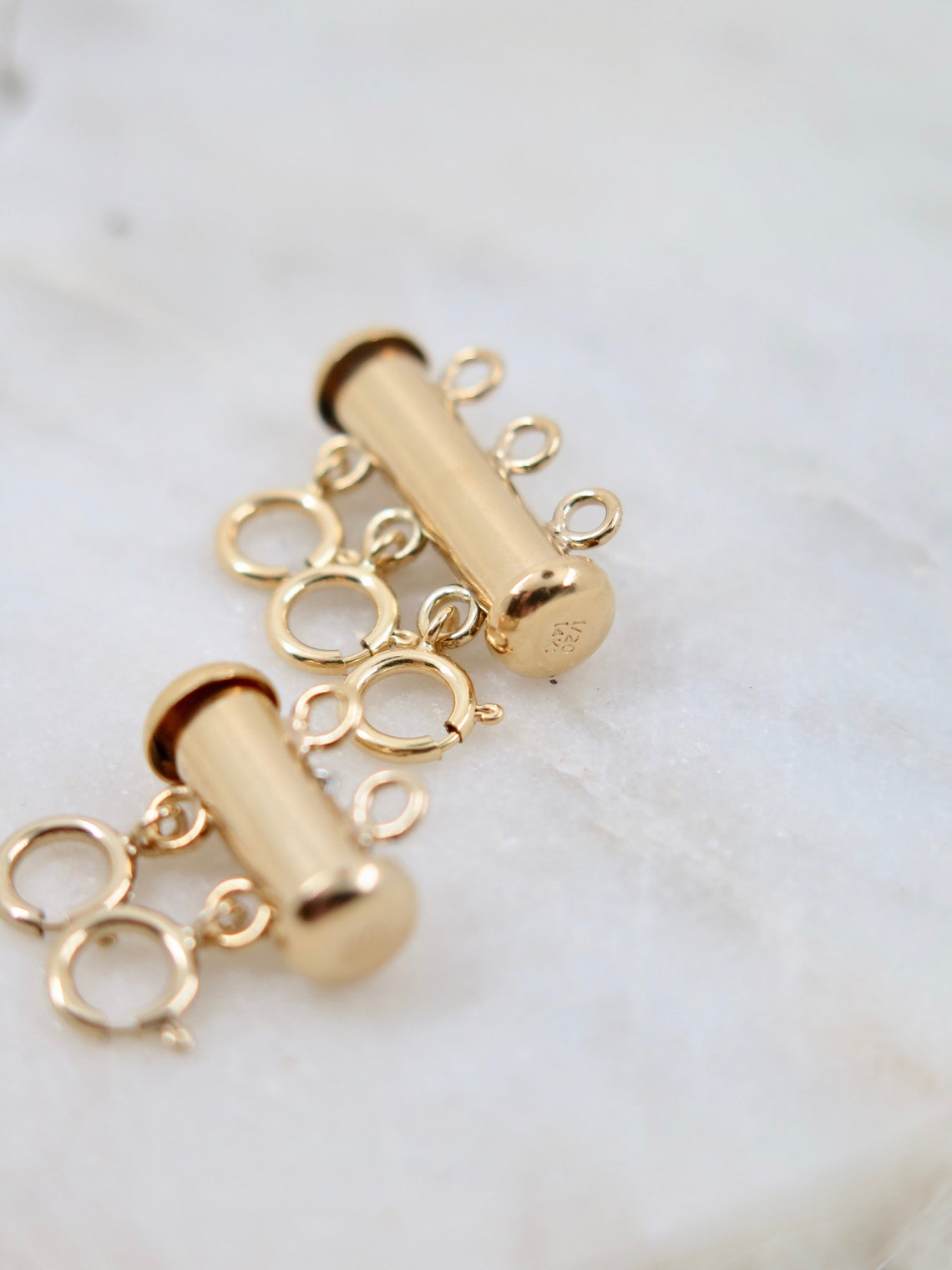 Layered Necklace Detangler 14K Gold Filled Detangler Clasp Etsy