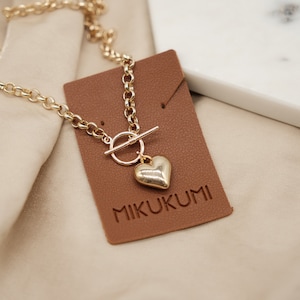 HEART TOGGLE NECKLACE