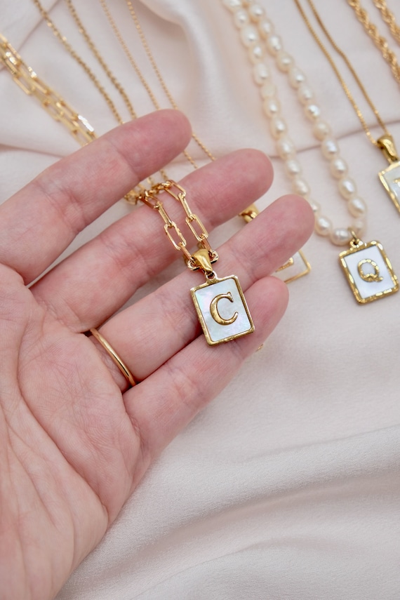 Jewelry Charms Gold Filled Initial Charms 14k Gold Necklace Gold